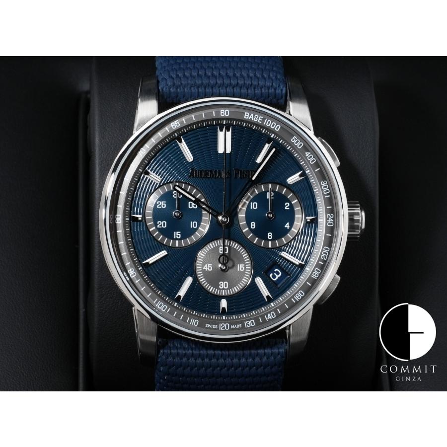 オーデマピゲ CODE 11.59 バイ オーデマ ピゲ クロノグラフ Ref.26393ST.OO.A348KB.01 SS ナイトブルー文字盤 | AUDEMARS PIGUET