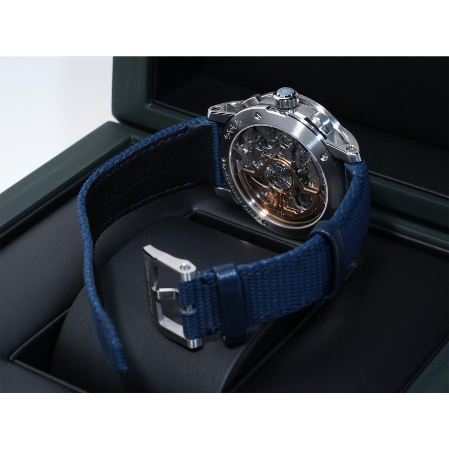 オーデマピゲ CODE 11.59 バイ オーデマ ピゲ クロノグラフ Ref.26393ST.OO.A348KB.01 SS ナイトブルー文字盤 | AUDEMARS PIGUET | 06