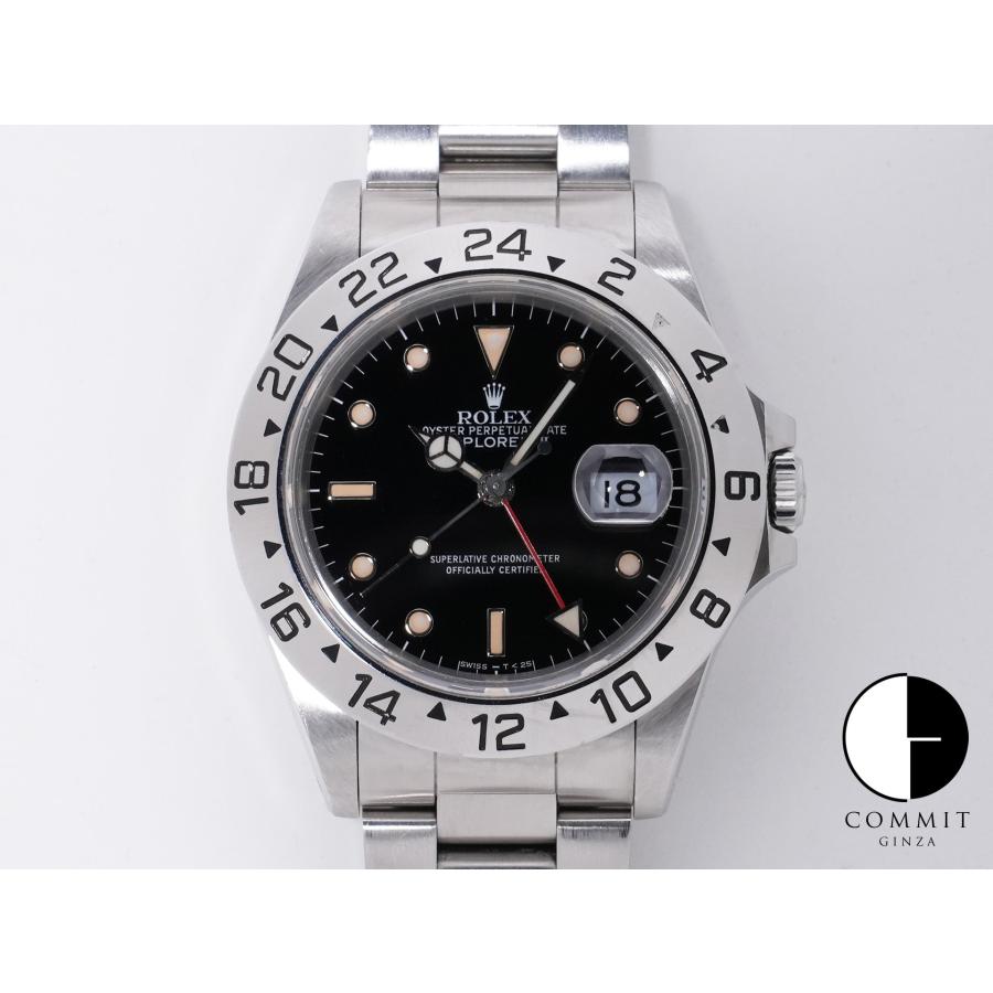 ロレックス エクスプローラーII Ref.16570 ステンレススチール ブラック文字盤 | エクスプローラーII
