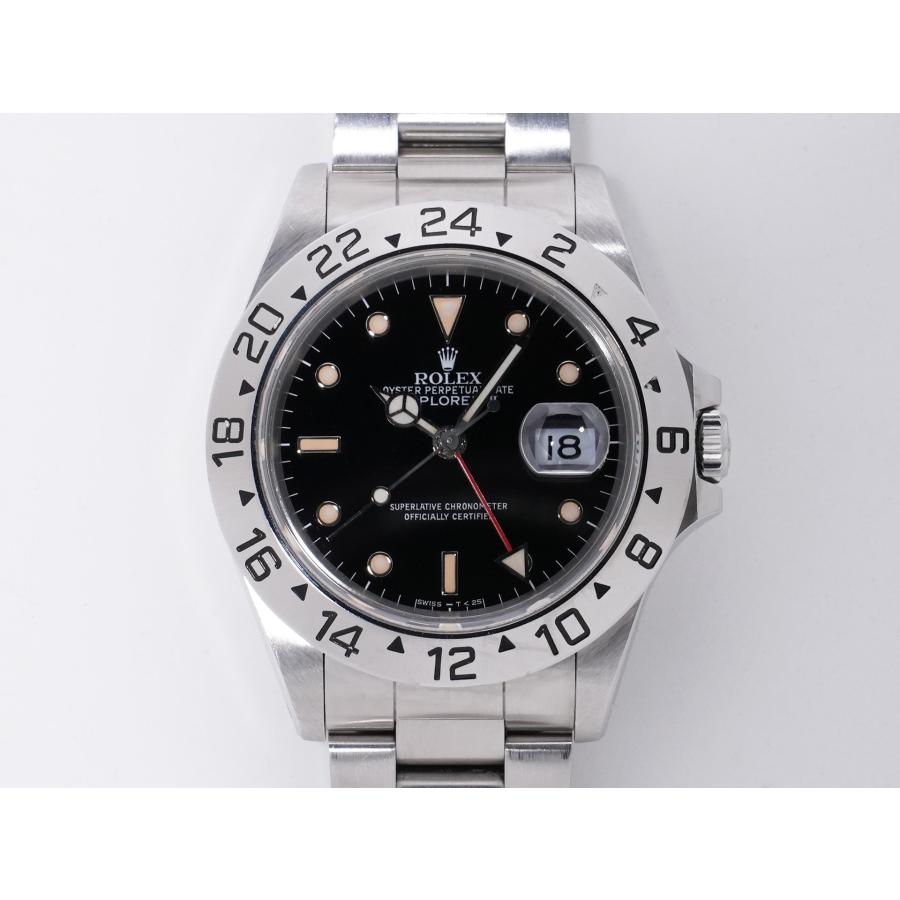ロレックス エクスプローラーII Ref.16570 ステンレススチール ブラック文字盤 | エクスプローラーII | 01