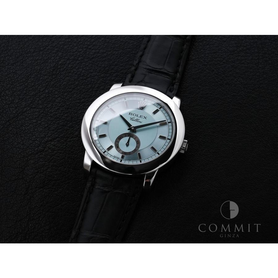 ロレックス チェリーニ チェリニウム Ref.5241/6 PT アイスブルー文字盤 | ROLEX | 13