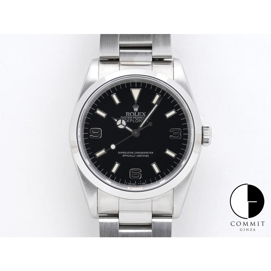 ロレックス エクスプローラーI Ref.14270 ステンレススチール ブラック文字盤 オイスターブレスレット | エクスプローラー（ROLEX）