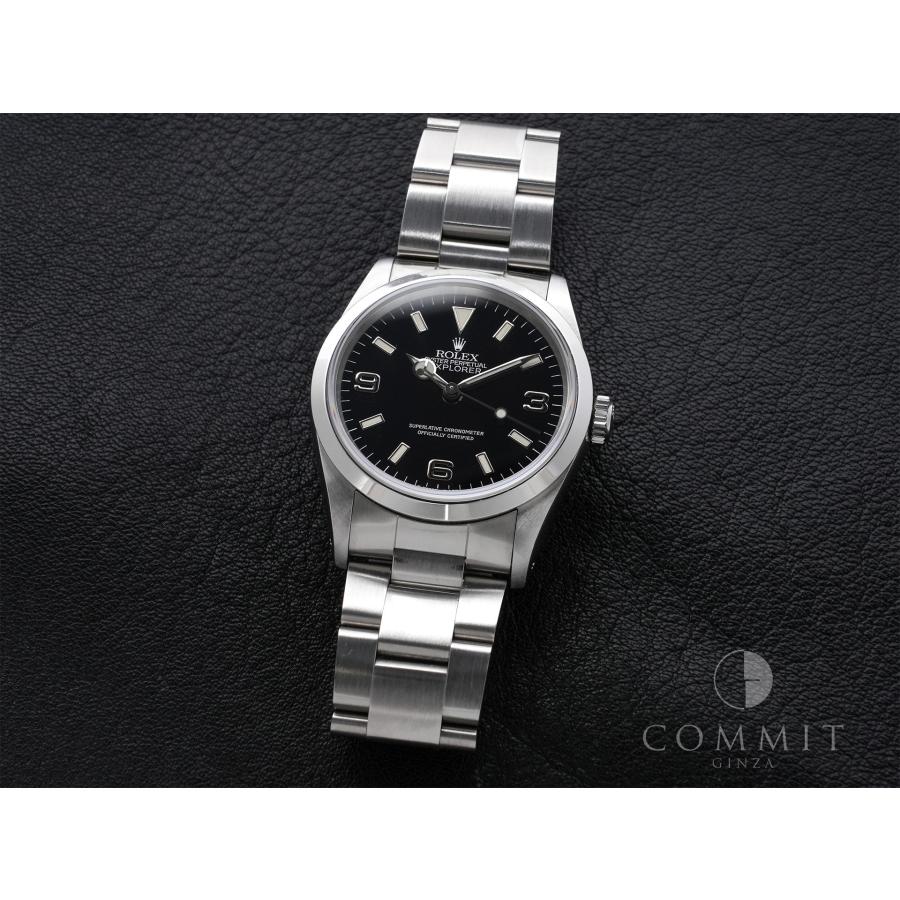 ロレックス エクスプローラーI Ref.14270 ステンレススチール ブラック文字盤 オイスターブレスレット | エクスプローラー（ROLEX） | 10
