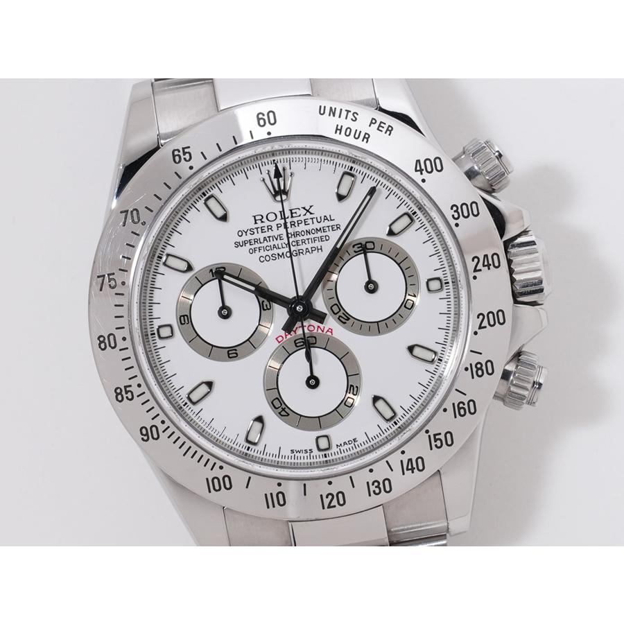 ロレックス デイトナ Ref.116520 SS ホワイト文字盤 | コスモグラフ デイトナ | 02