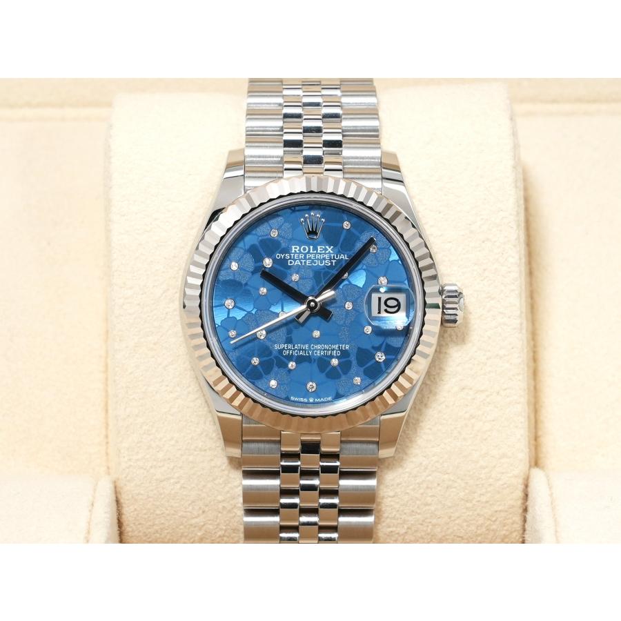 ロレックス デイトジャスト31 Ref.278274 ステンレススチール/ホワイトゴールド フローラルモチーフ文字盤 ジュビリーブレスレット | デイトジャスト | 01