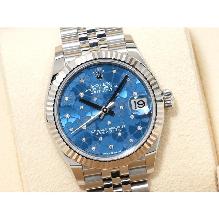 ロレックス デイトジャスト31 Ref.278274 ステンレススチール/ホワイトゴールド フローラルモチーフ文字盤 ジュビリーブレスレット | デイトジャスト | 02