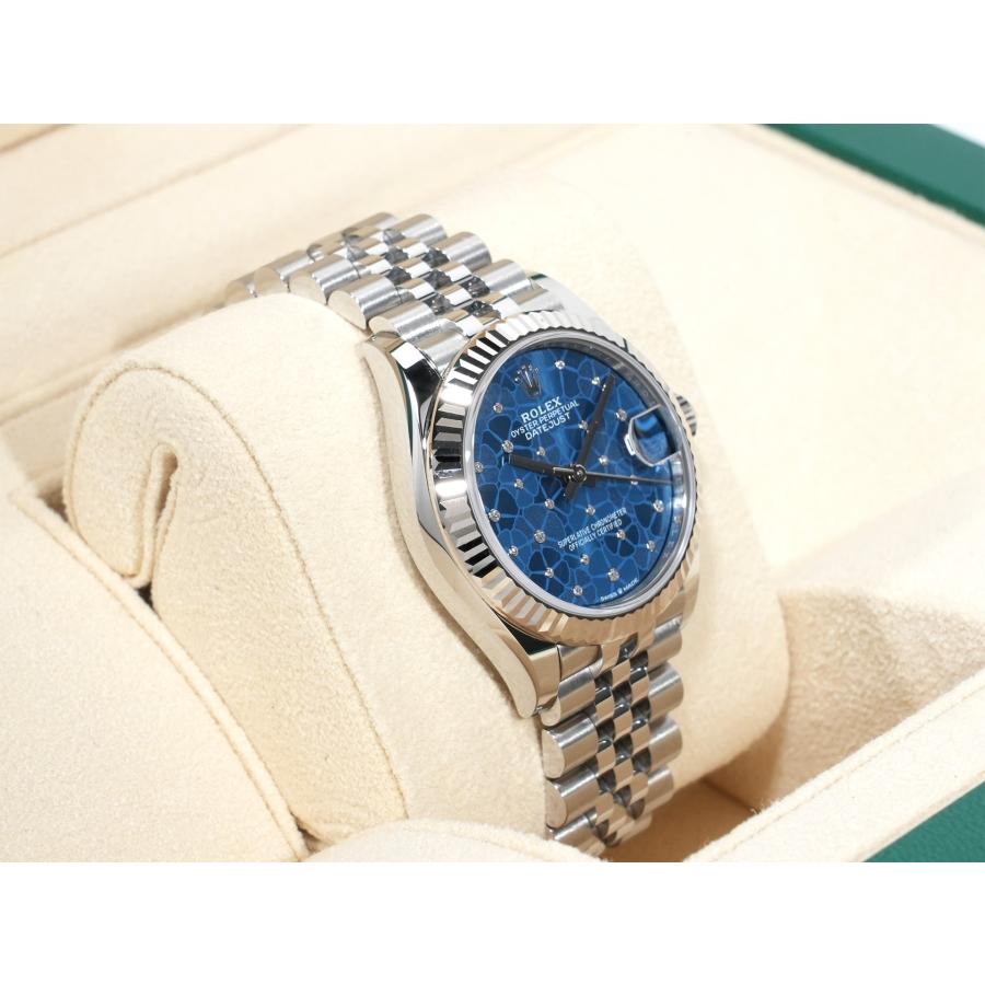 ロレックス デイトジャスト31 Ref.278274 ステンレススチール/ホワイトゴールド フローラルモチーフ文字盤 ジュビリーブレスレット | デイトジャスト | 04