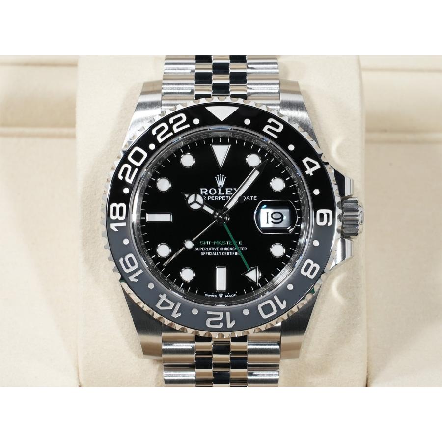 ロレックス GMTマスターII Ref.126710GRNR SS ブラック文字盤 ジュビリーブレスレット | GMTマスター | 01