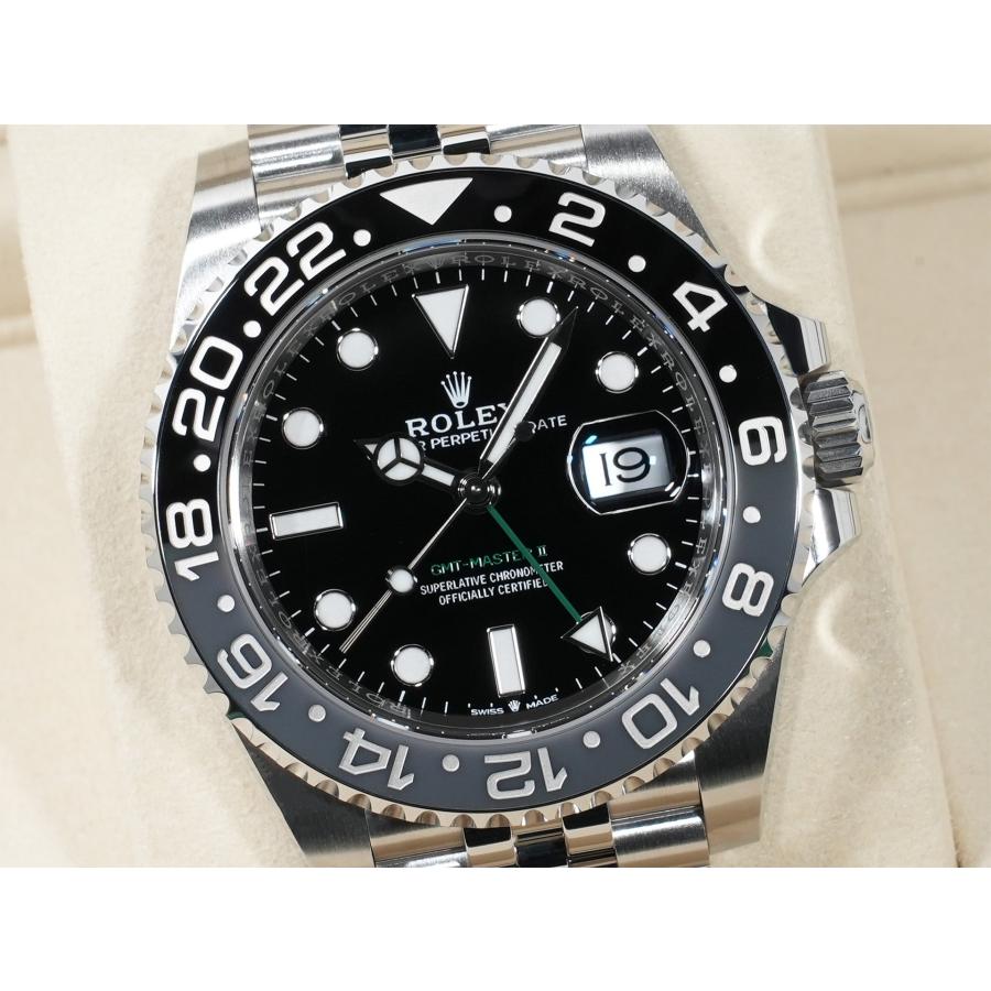 ロレックス GMTマスターII Ref.126710GRNR SS ブラック文字盤 ジュビリーブレスレット | GMTマスター | 02