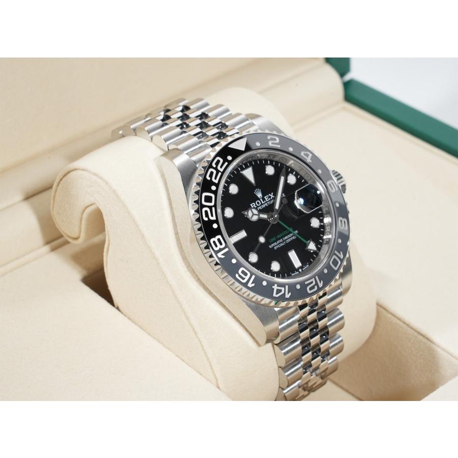 ロレックス GMTマスターII Ref.126710GRNR SS ブラック文字盤 ジュビリーブレスレット | GMTマスター | 04