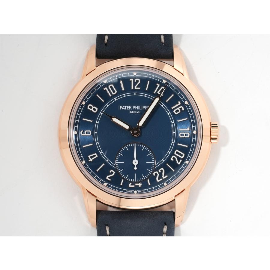 パテックフィリップ カラトラバ トラベルタイム Ref.5224R-001 ローズゴールド ブルー文字盤 | カラトラバ | 01