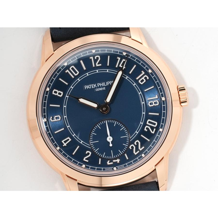 パテックフィリップ カラトラバ トラベルタイム Ref.5224R-001 ローズゴールド ブルー文字盤 | カラトラバ | 02