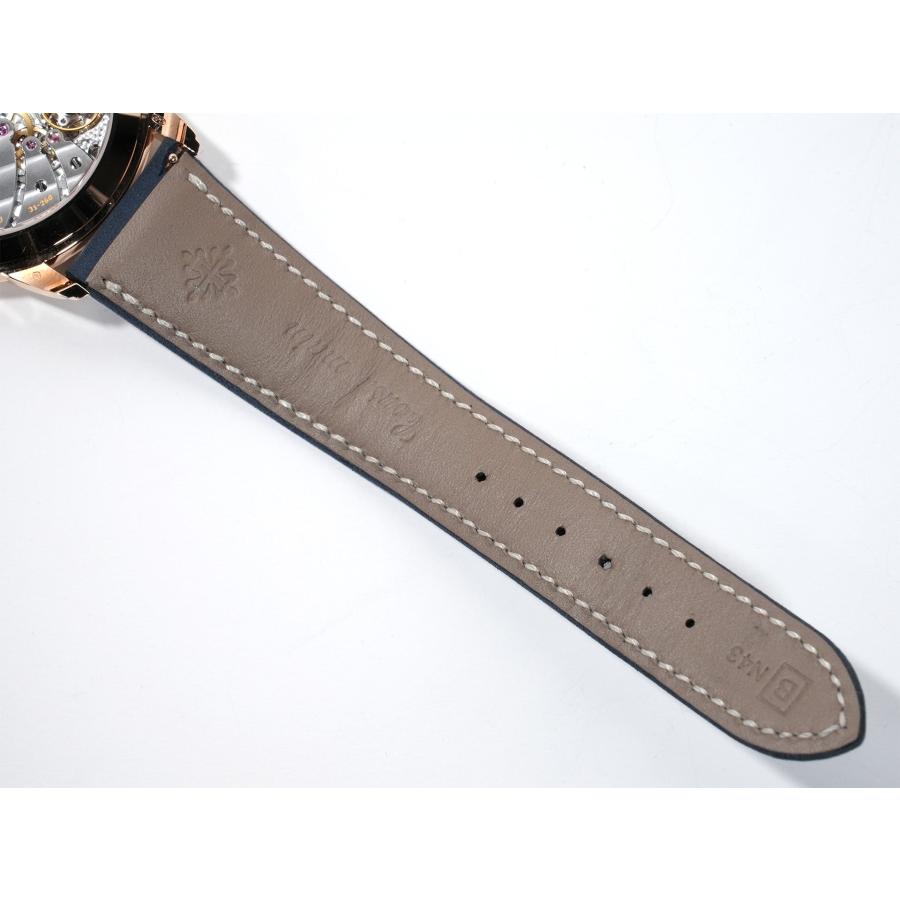 パテックフィリップ カラトラバ トラベルタイム Ref.5224R-001 ローズゴールド ブルー文字盤 | カラトラバ | 09