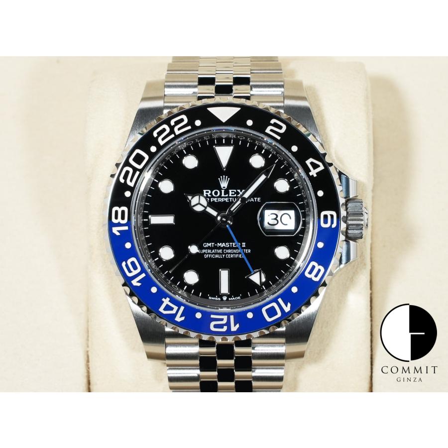 ロレックス GMTマスターII Ref.126710BLNR ステンレススチール ブラック文字盤 ジュビリーブレスレット | GMTマスター