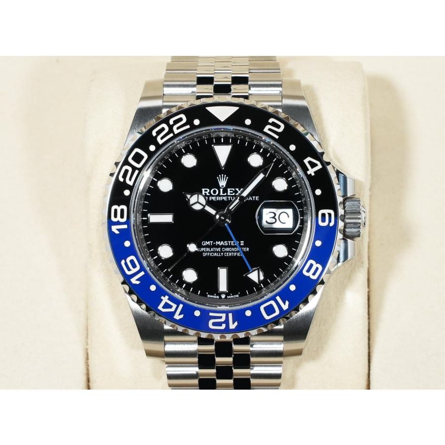 ロレックス GMTマスターII Ref.126710BLNR ステンレススチール ブラック文字盤 ジュビリーブレスレット | GMTマスター | 01