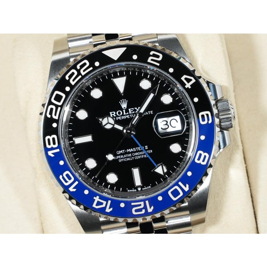ロレックス GMTマスターII Ref.126710BLNR ステンレススチール ブラック文字盤 ジュビリーブレスレット | GMTマスター | 02