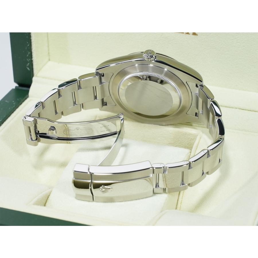 ロレックス デイトジャストII Ref.116334 ステンレススチール/ホワイトゴールド シルバーブルーアラビア文字盤 オイスターブレスレット | デイトジャスト | 07