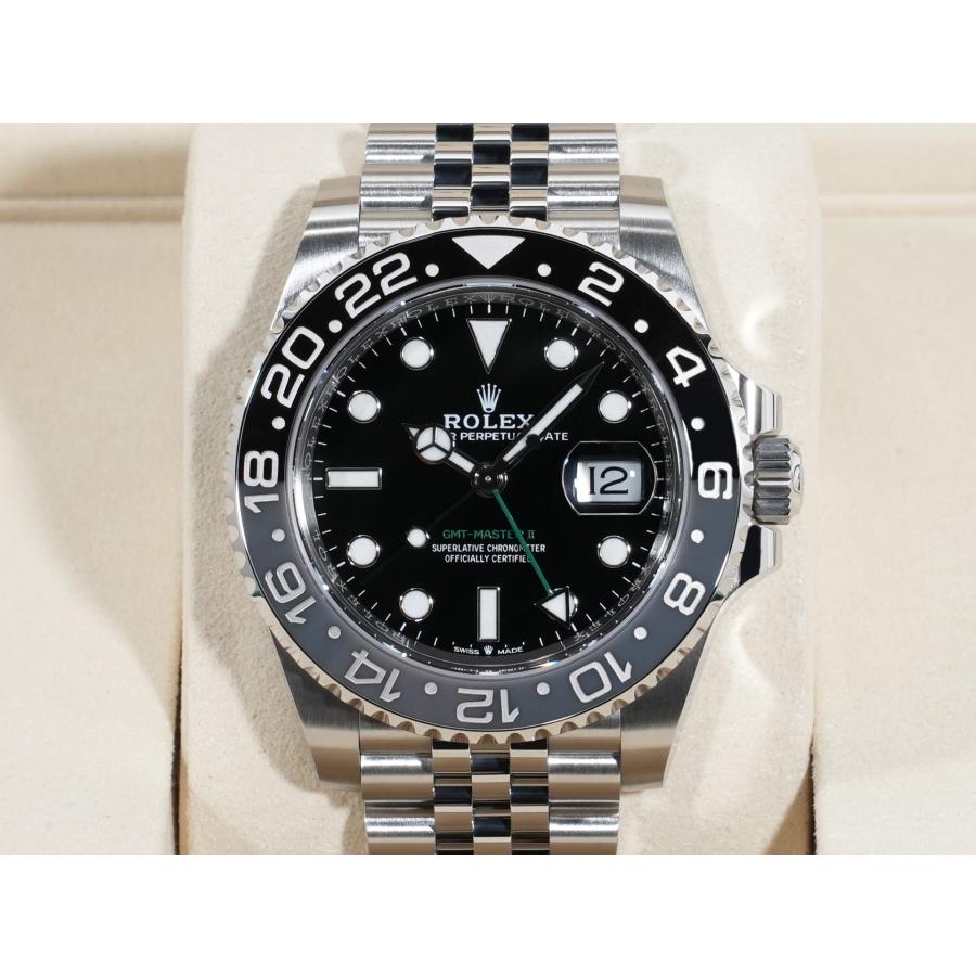 ロレックス GMTマスターII Ref.126710GRNR SS ブラック文字盤 ジュビリーブレスレット | GMTマスター | 01
