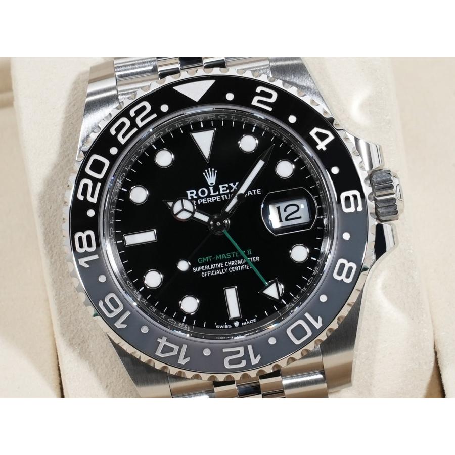 ロレックス GMTマスターII Ref.126710GRNR SS ブラック文字盤 ジュビリーブレスレット | GMTマスター | 02