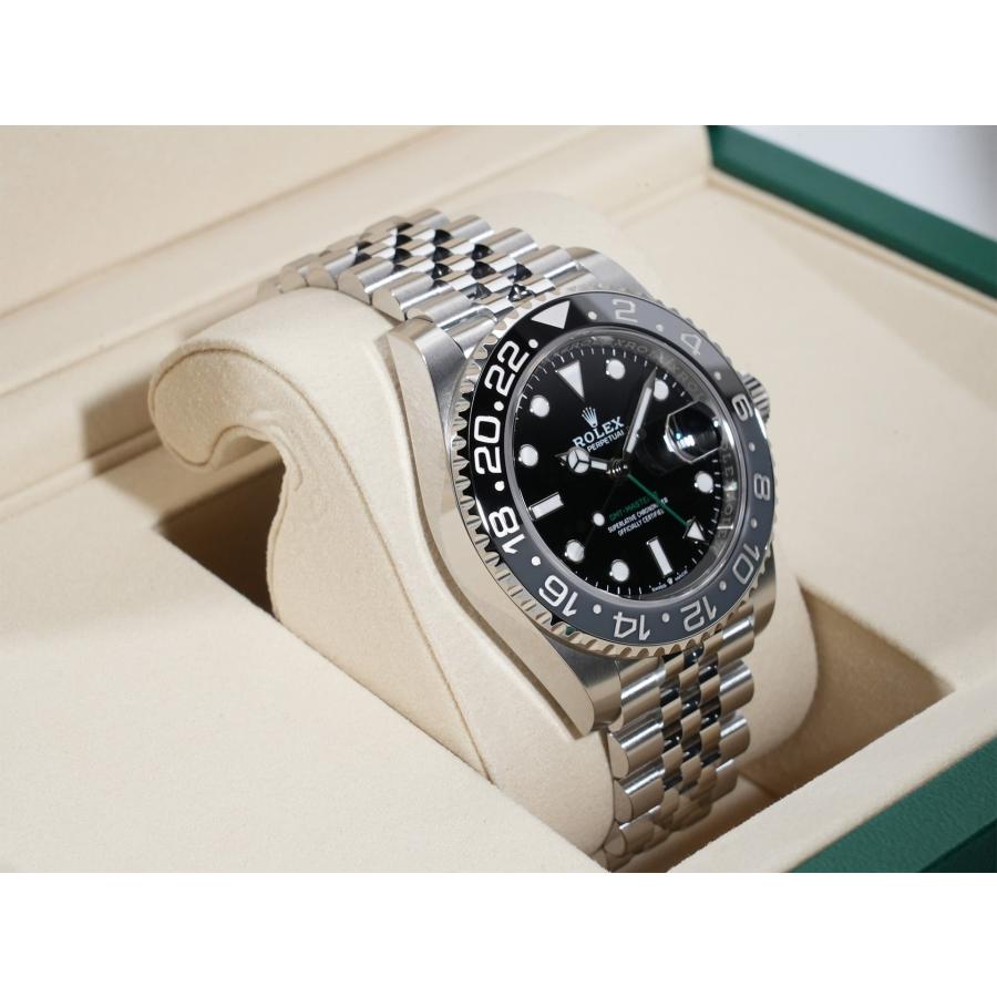ロレックス GMTマスターII Ref.126710GRNR SS ブラック文字盤 ジュビリーブレスレット | GMTマスター | 04