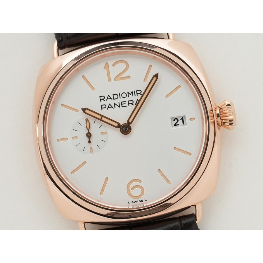 パネライ ラジオミール クアランタ ゴールドテック Ref.PAM01026 GOLDTECH ホワイト文字盤 | OFFICINE PANERAI | 02