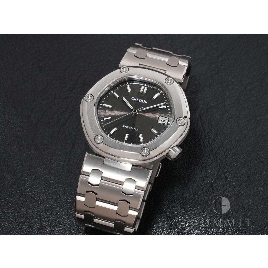 セイコー クレドール ロコモティブ Ref.GCCR999 TI ブラック文字盤 |  | 10