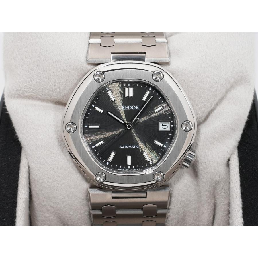 セイコー クレドール ロコモティブ Ref.GCCR999 TI ブラック文字盤 |  | 01