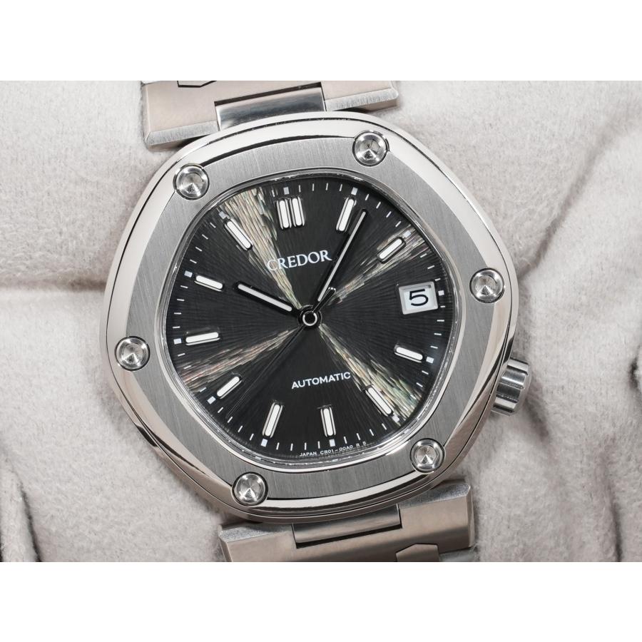 セイコー クレドール ロコモティブ Ref.GCCR999 TI ブラック文字盤 |  | 02