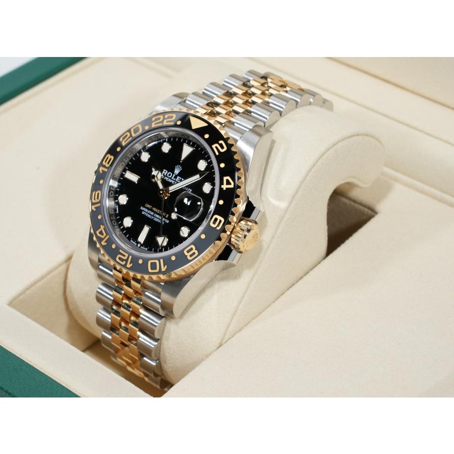 ロレックス GMTマスターII Ref.126713GRNR ステンレススチール/イエローゴールド ブラック文字盤 ジュビリーブレスレット | GMTマスター | 03
