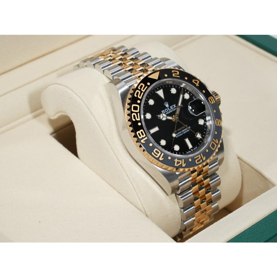 ロレックス GMTマスターII Ref.126713GRNR ステンレススチール/イエローゴールド ブラック文字盤 ジュビリーブレスレット | GMTマスター | 04