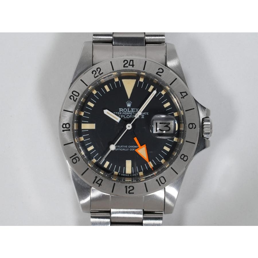 ロレックス エクスプローラーII Ref.1655 SS ブラック文字盤 | エクスプローラーII | 01