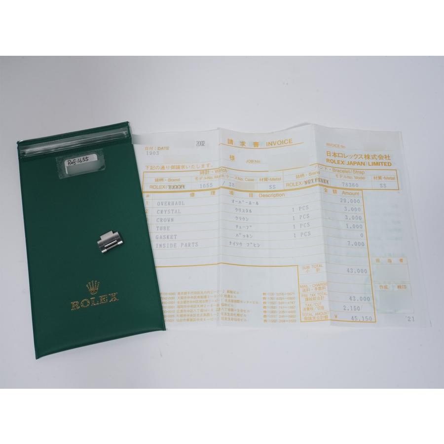 ロレックス エクスプローラーII Ref.1655 SS ブラック文字盤 | エクスプローラーII | 09