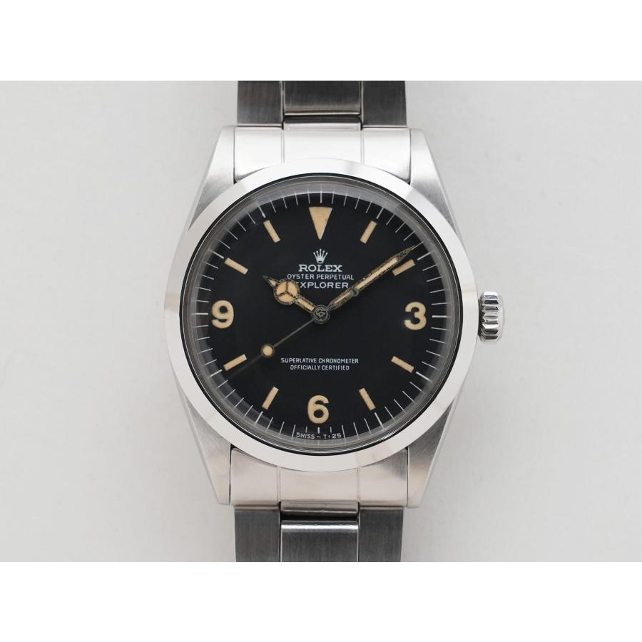 ロレックス エクスプローラーI Ref.1016 SS ブラック文字盤 | エクスプローラー（ROLEX） | 01