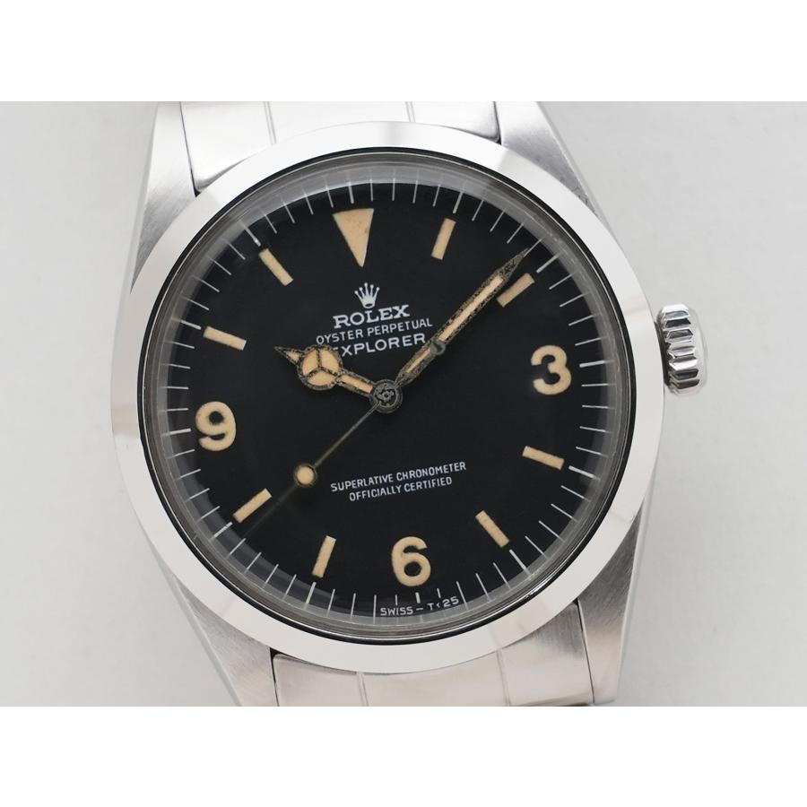 ロレックス エクスプローラーI Ref.1016 SS ブラック文字盤 | エクスプローラー（ROLEX） | 02