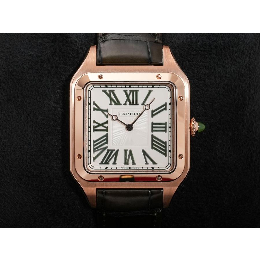 カルティエ サントス デュモン XL Ref.WGSA0083 18KPG ベージュ文字盤 | Cartier | 01