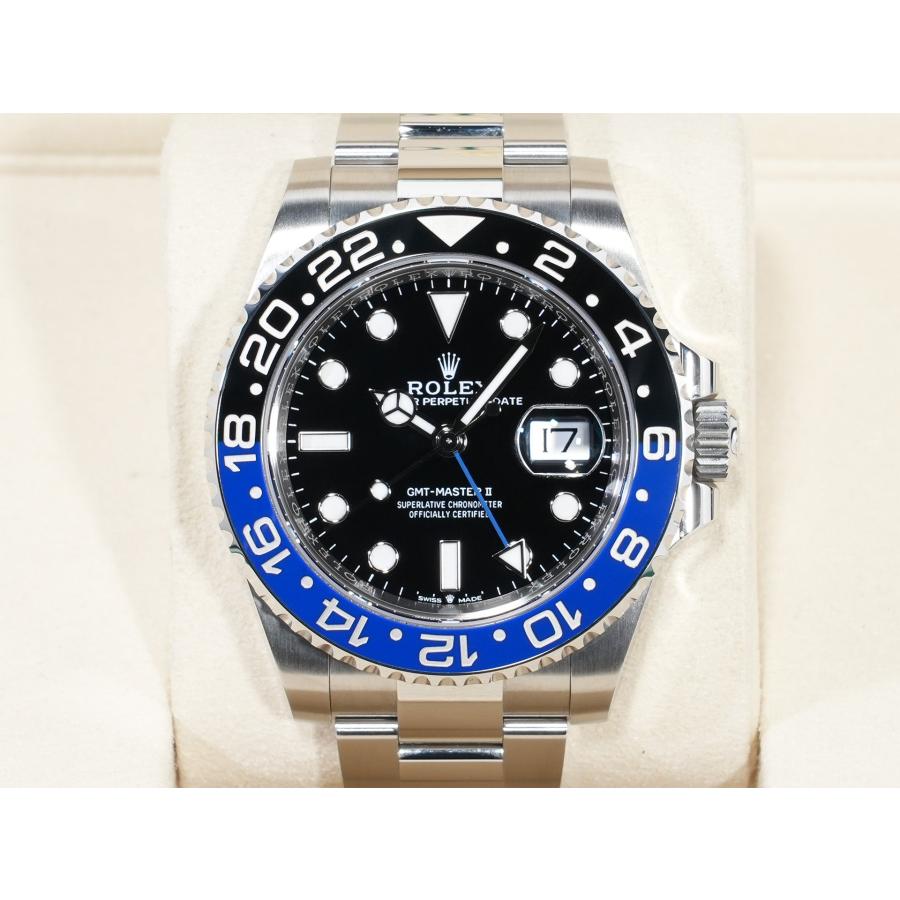ロレックス GMTマスターII Ref.126710BLNR ステンレススチール ブラック文字盤 オイスターブレスレット | GMTマスター | 01