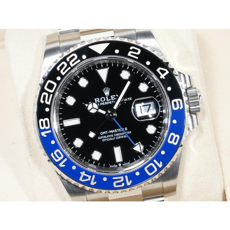 ロレックス GMTマスターII Ref.126710BLNR ステンレススチール ブラック文字盤 オイスターブレスレット | GMTマスター | 02