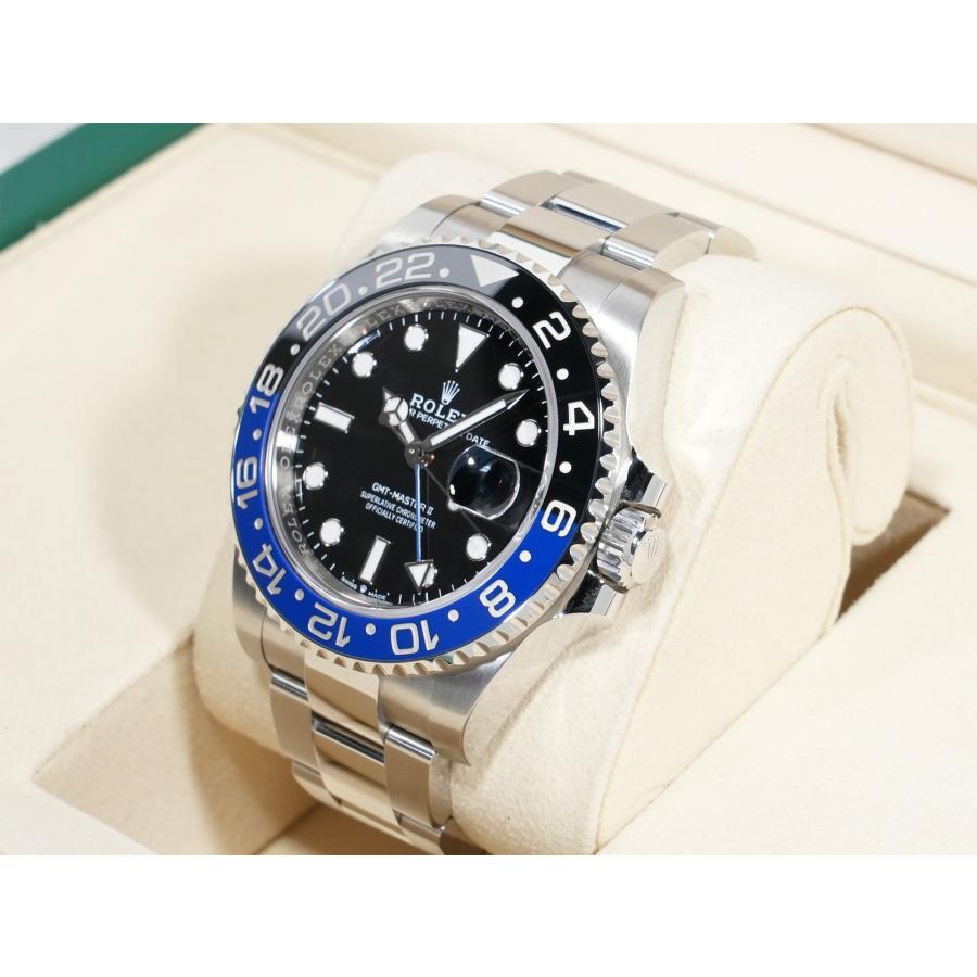 ロレックス GMTマスターII Ref.126710BLNR ステンレススチール ブラック文字盤 オイスターブレスレット | GMTマスター | 03