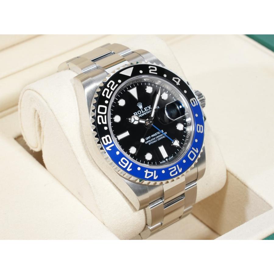ロレックス GMTマスターII Ref.126710BLNR ステンレススチール ブラック文字盤 オイスターブレスレット | GMTマスター | 04