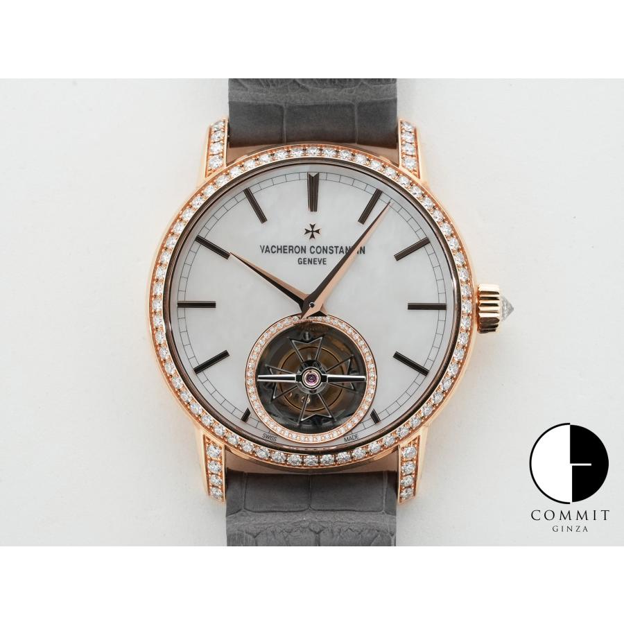 ヴァシュロンコンスタンタン トラディショナル・トゥールビヨン Ref.6035T/000R-B634 ピンクゴールド マザーオブパール文字盤 | VACHERON CONSTANTIN