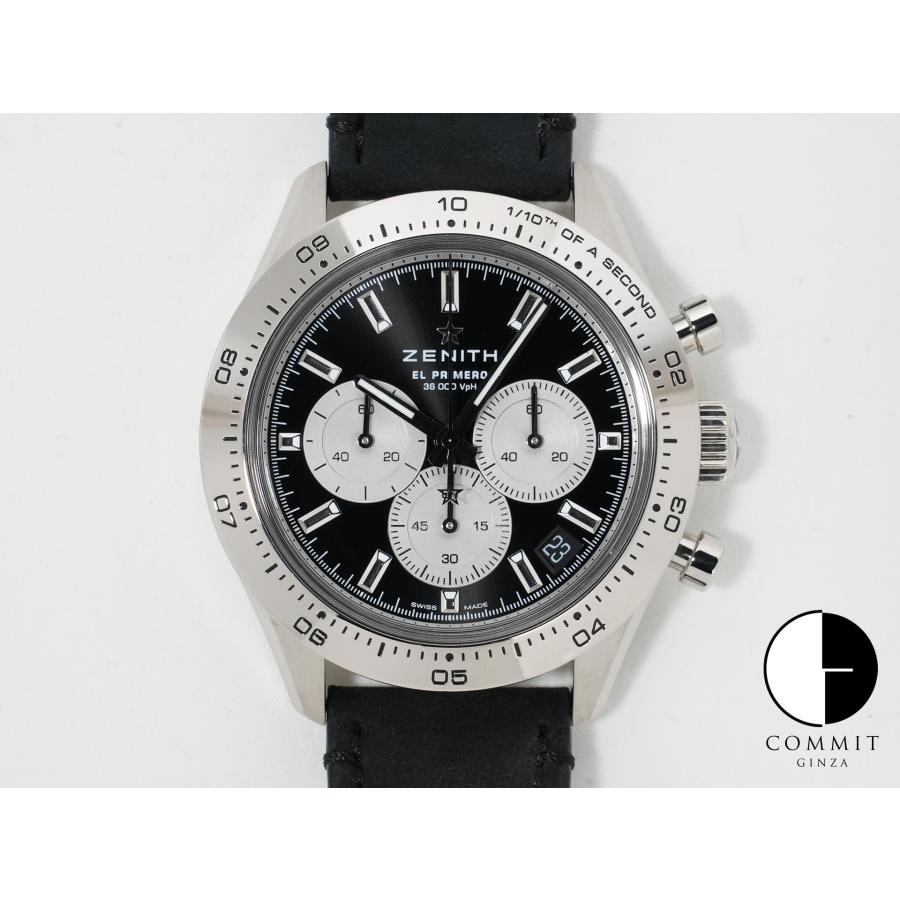 ゼニス クロノマスター スポーツ ゴールド Ref.65.3101.3600/21.C920 18Kホワイトゴールド ブラック文字盤 | ZENITH（時計）