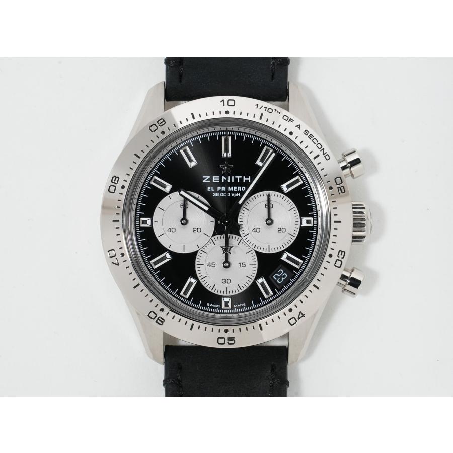 ゼニス クロノマスター スポーツ ゴールド Ref.65.3101.3600/21.C920 18Kホワイトゴールド ブラック文字盤 | ZENITH（時計） | 01