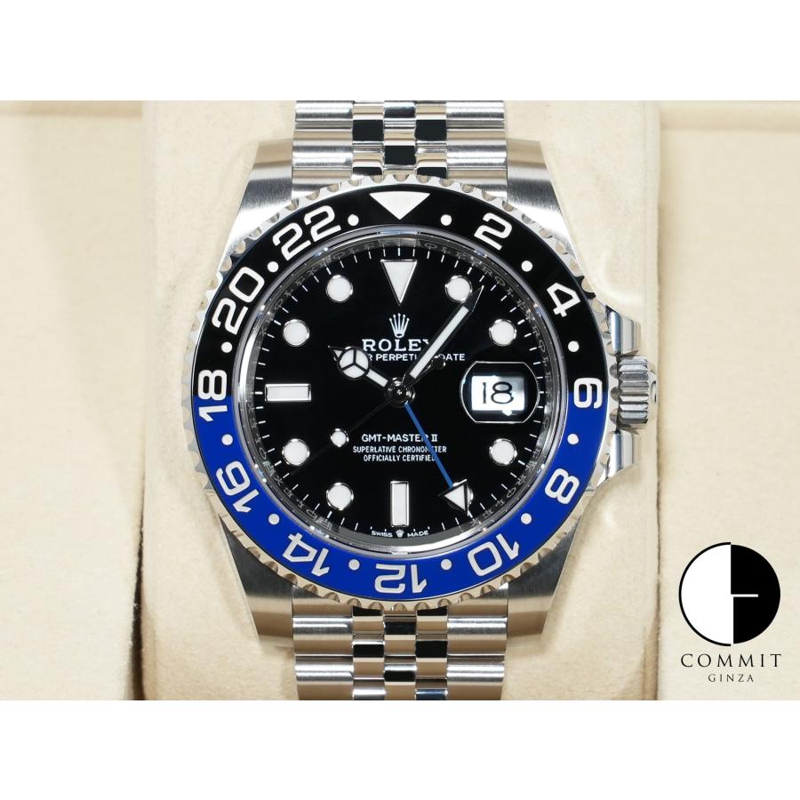 ロレックス GMTマスターII Ref.126710BLNR ステンレススチール ブラック文字盤 ジュビリーブレスレット | GMTマスター