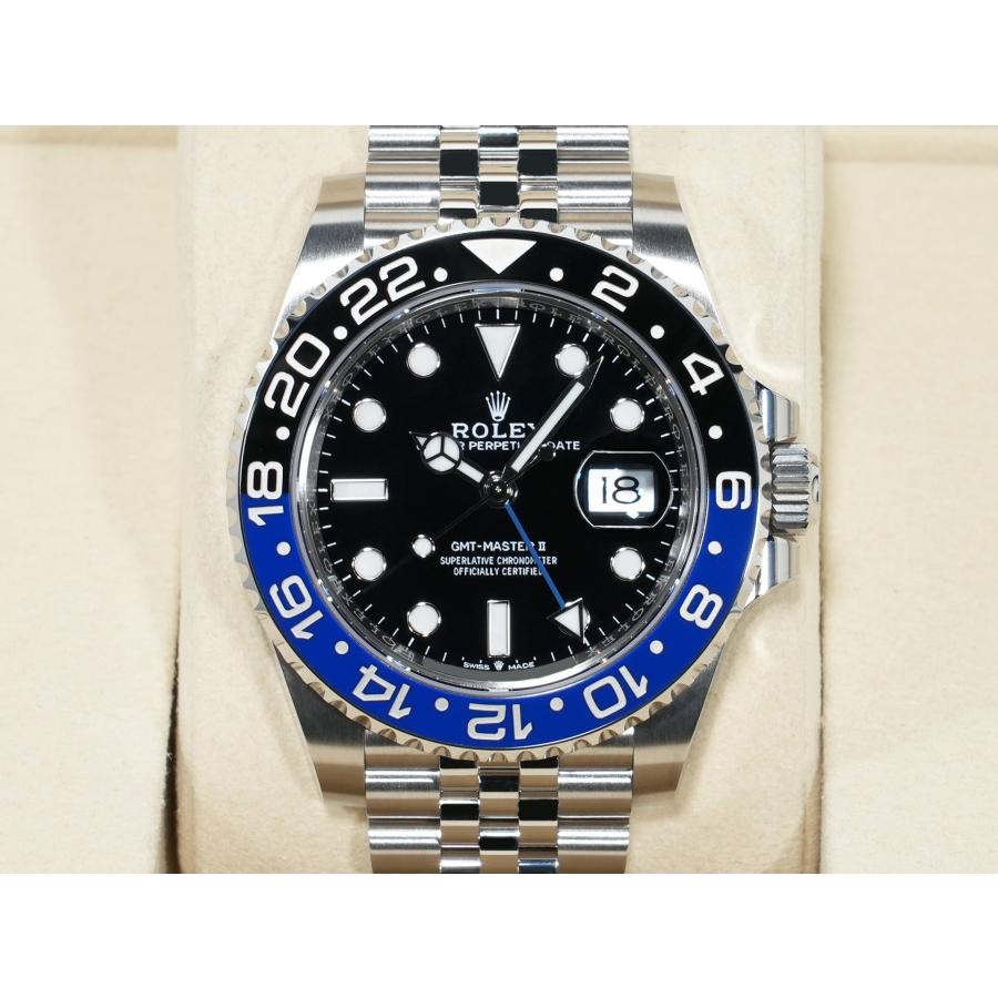 ロレックス GMTマスターII Ref.126710BLNR ステンレススチール ブラック文字盤 ジュビリーブレスレット | GMTマスター | 01