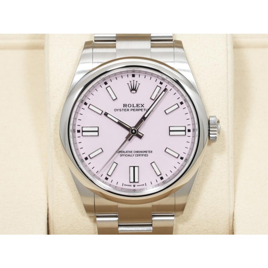 ロレックス オイスターパーペチュアル41 Ref.134300 ステンレススチール キャンディピンク文字盤 | オイスター パーペチュアル | 01