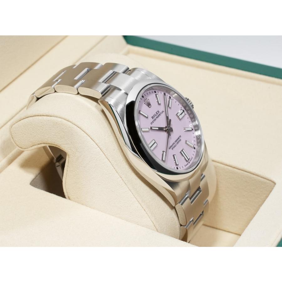 ロレックス オイスターパーペチュアル41 Ref.134300 ステンレススチール キャンディピンク文字盤 | オイスター パーペチュアル | 04