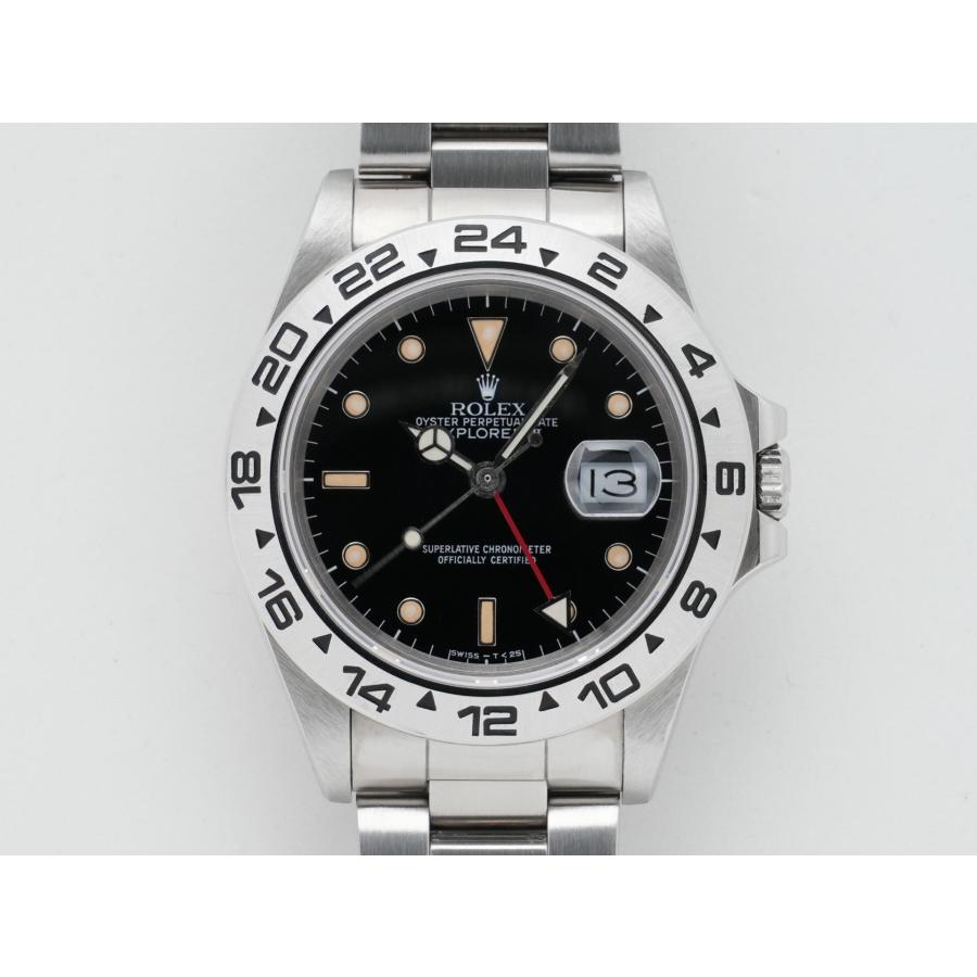 ロレックス エクスプローラーII Ref.16550 ステンレススチール ブラック文字盤 オイスターブレスレット | エクスプローラーII | 01