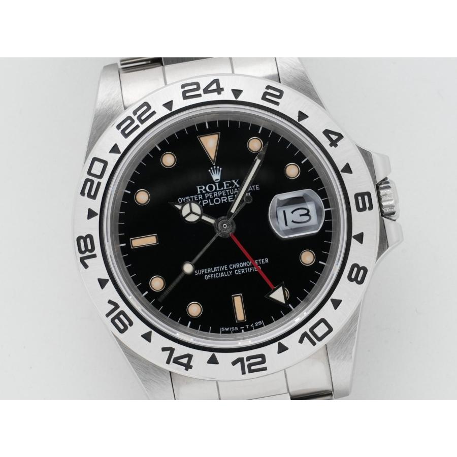 ロレックス エクスプローラーII Ref.16550 ステンレススチール ブラック文字盤 オイスターブレスレット | エクスプローラーII | 02
