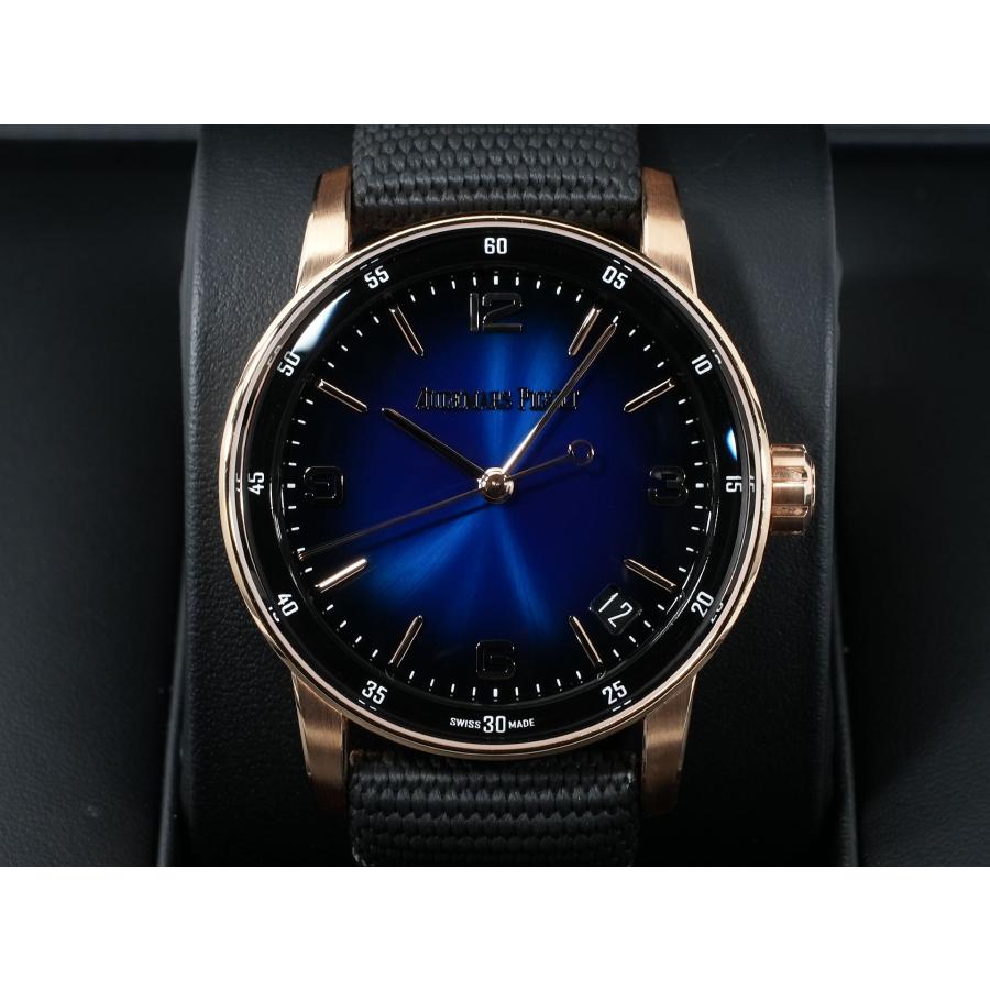 オーデマピゲ CODE 11.59 バイ オーデマ ピゲ Ref.15210OR.OO.A028CR.01 ピンクゴールド スモークブルーラッカー文字盤 | AUDEMARS PIGUET | 01