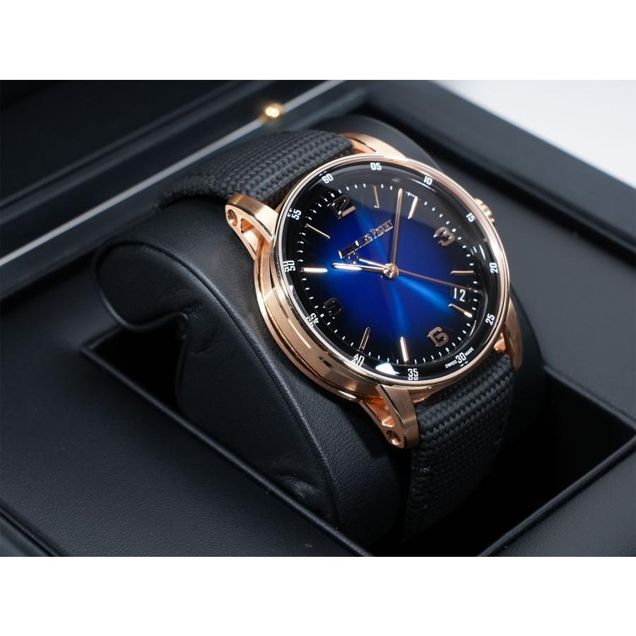 オーデマピゲ CODE 11.59 バイ オーデマ ピゲ Ref.15210OR.OO.A028CR.01 ピンクゴールド スモークブルーラッカー文字盤 | AUDEMARS PIGUET | 04